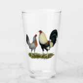 ゴールデンダックウィング鶏 タンブラーグラス (正面)