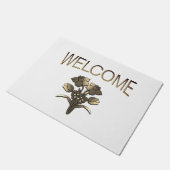 ゴールデンダフォディルウェルカム ドアマット (アングル)