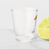 ゴールデンダブルスネークカドゥセウス ショットグラス (左)