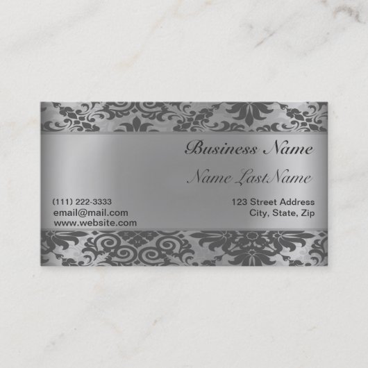 ゴールデンダマスクエレガント名刺 名刺 (正面)