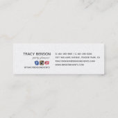 ゴールデンダマスクパイナップル スキニー名刺 (裏面)