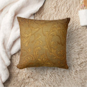 ゴールデンダマスクヴィンテージスタイル新しいシックエレガント クッション (ブランケット)