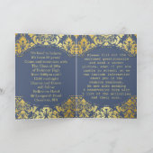 ゴールデンダマスク50thクラス懇親会グリーティングカード カード (内部)