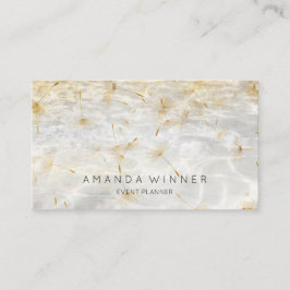 ゴールデンダンデリオン紙吹雪グランギーグレーウォーター 名刺