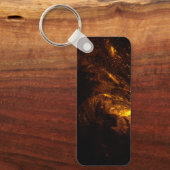 ゴールデンダークキーチェーン キーホルダー (正面)