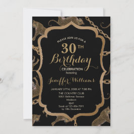 ゴールデンチェーングラマーヒョウのチーズ 招待状