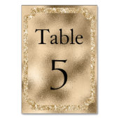 ゴールデンチケットスペシャルイベント テーブルナンバー (裏面)