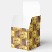 ゴールデンチケットチョコレートキャンディバー フェイバーボックス (オープン)