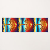 ゴールデンツリーオブライフヨガマット ヨガマット (裏面(横))