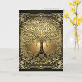 ゴールデンツリーオブライフ グラフィックアーツカード カード (黄色い花)