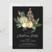 ゴールデンツリークリスマスパーティー 招待状 (正面)