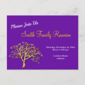 ゴールデンツリーファミリー懇親会はがき ポストカード (正面)