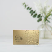 ゴールデンツリーブランチビジネスカード 名刺 (スタンド正面)