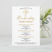 ゴールデンツリー白黒3デイファミリー懇親会 招待状 (スタンド正面)