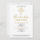 ゴールデンツリー2日ファミリー懇親会ギャザリング 招待状 (正面)