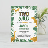 ゴールデンツーワイルド恐竜招待状 招待状 (スタンド正面)