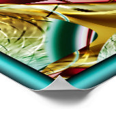 ゴールデンティンセルスパイラル ポスター (角)