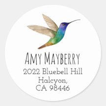 ゴールデンテイルサファイアハミングバード差出人住所