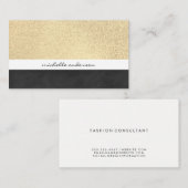 ゴールデンテクスチャカラーブロック 名刺 (正面/裏面)