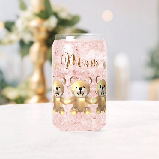 ゴールデンテディベア ガラス缶 (インサイチュ (ウェディング))