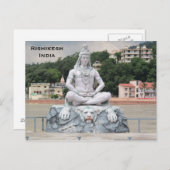 ゴールデンテンプルインドヴィンテージ観光旅行の追加 ポストカード (正面/裏面)