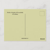 ゴールデンテンプルオブダンブルラスリランカ ポストカード (裏面)