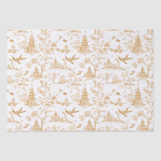 ゴールデンテンプルシノワセリーティウセ紙 薄葉紙 (正面)