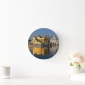 ゴールデンテンプル ラウンド壁時計 (ホーム)