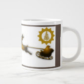 ゴールデンディアクリスマスサンタクロースリッジ ジャンボコーヒーマグカップ (右)
