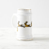 ゴールデンディアクリスマスサンタクロースリッジ ビールジョッキ (正面左)