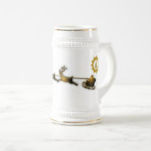 ゴールデンディアクリスマスサンタクロースリッジ ビールジョッキ (正面右)