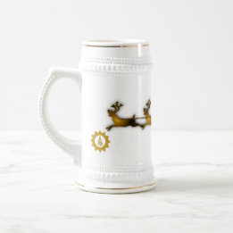 ゴールデンディアクリスマスサンタクロースリッジ ビールジョッキ