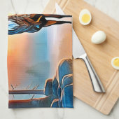 ゴールデンディアトワイライトピーク キッチンタオル (四つ折り)