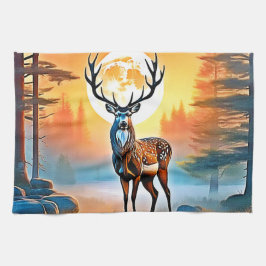 ゴールデンディアトワイライトピーク キッチンタオル