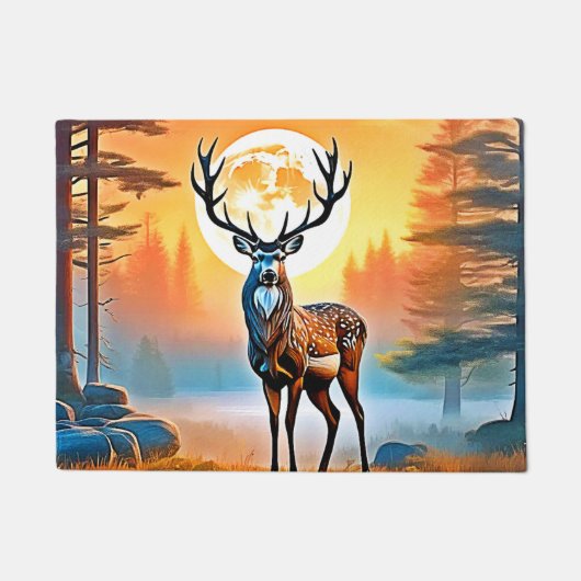 ゴールデンディアトワイライトピーク ドアマット (正面)