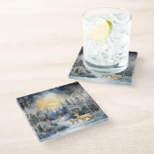 ゴールデンディア ガラスコースター (アングル)