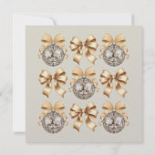 ゴールデンディスコボール&ボーフラットカード (裏面)