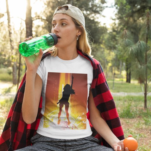 ゴールデンディスコ女性 Tシャツ