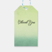 ゴールデンデイジードリームエレガンスロマンスヴィンテージシック ギフトタグ (裏面)