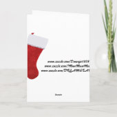 ゴールデンデザイナークリスマス シーズンカード (裏面)