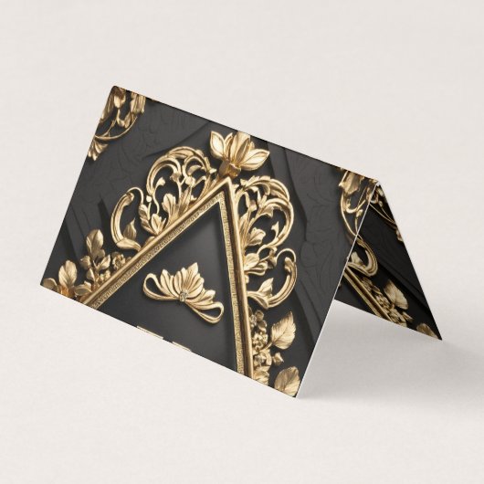 ゴールデンデザイン 名刺 (正面)