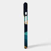 ゴールデンデザートナイトスケープ – 抽象芸術サボアート Case-Mate iPhoneケース (裏面 / 左)