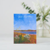 ゴールデンデラウェア川はがき ポストカード (スタンド正面)