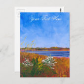 ゴールデンデラウェア川はがき ポストカード (正面/裏面)