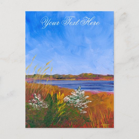 ゴールデンデラウェア川はがき ポストカード (正面)