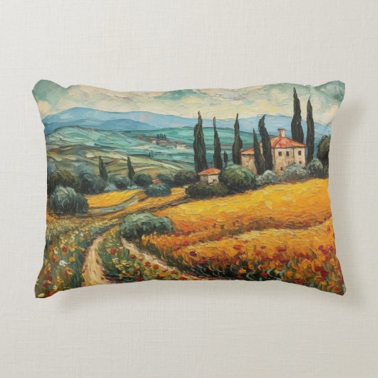 ゴールデントスカーナの夢 アクセントクッション (正面)