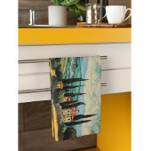 ゴールデントスカーナの夢 キッチンタオル