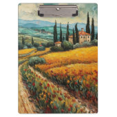 ゴールデントスカーナの夢 クリップボード (正面)