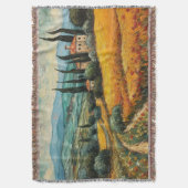 ゴールデントスカーナの夢 スローブランケット (正面縦)