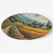 ゴールデントスカーナの夢 ペーパープレート (アングル)